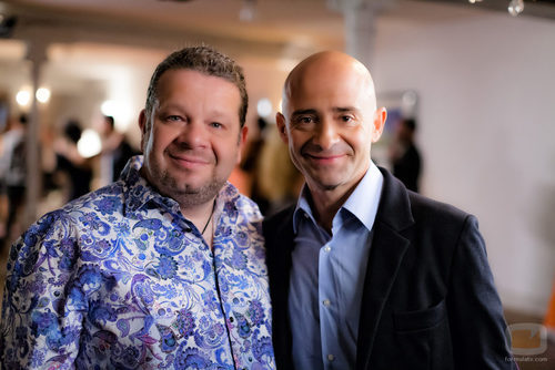 Antonio Lobato y Alberto Chicote en la promo conjunta de Antena 3 y laSexta