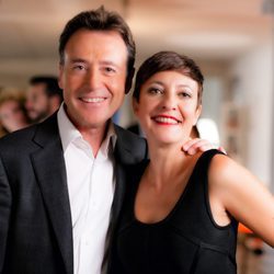 Matias Prats y Eva Hache en la promo conjunta de Antena 3 y laSexta