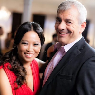 Carlos Sobera y Usun Yoon en la promo conjunta de Antena 3 y laSexta