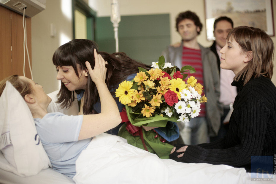 Carmen Ruiz en el hospital en el capítulo "Tomar las riendas"