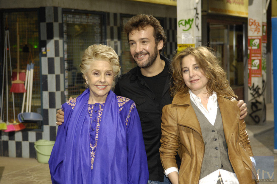 Lola Herrera, José Luis García Pérez y Natalia Dicenta