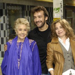 Lola Herrera, José Luis García Pérez y Natalia Dicenta