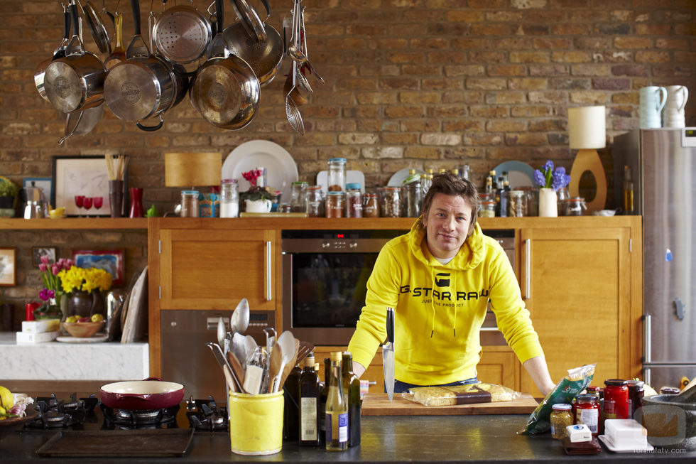 El cocinero británico Jamie Oliver