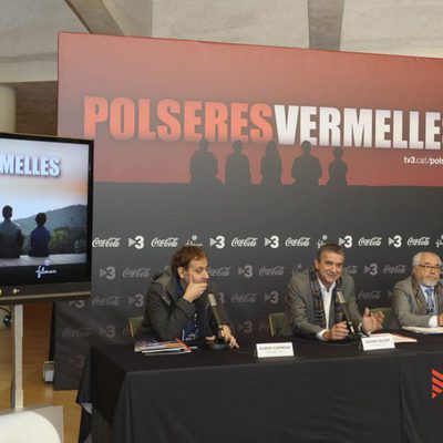 Rueda de prensa de la presentación de la segunda temporada de 'Pulseras Rojas'