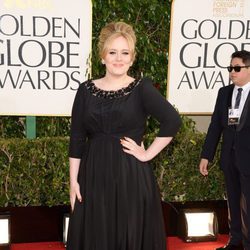 Adele en los Globos de Oro 2013