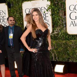 Sofia Vergara de 'Modern Family' en los Globos de Oro 2013