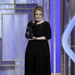 Adele recoge su Globo de Oro 2013 por Skyfall