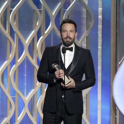 Ben Affleck, Mejor Director por "Argo" en los Globos de Oro 2013