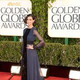 Morena Baccarin de 'Homeland' en los Globos de Oro 2013