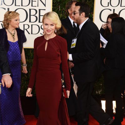 Naomi Watts en los Globos de Oro 2013