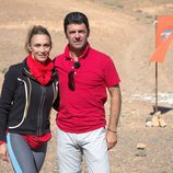 Cristina Sánchez y Alejandro Da Silva, concursantes de 'Expedición imposible'