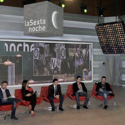 Iñaki López en la rueda de prensa de presentación de 'laSexta Noche'
