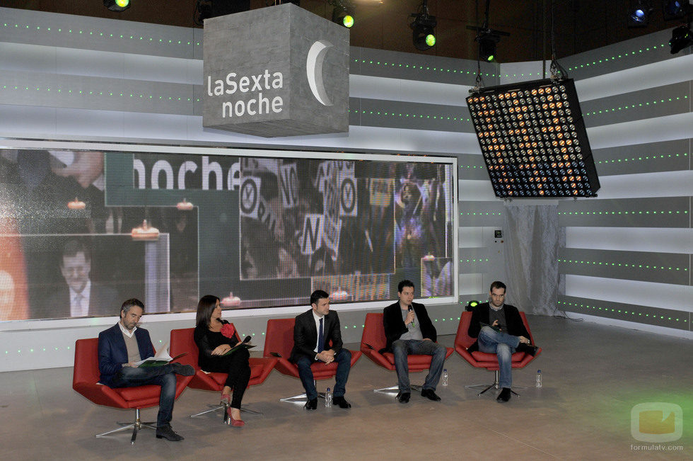 Iñaki López en la rueda de prensa de presentación de 'laSexta Noche'