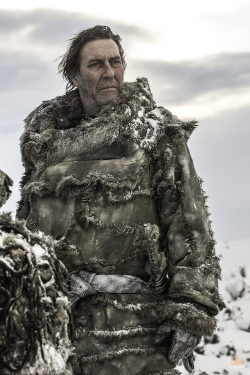 Ciaran Hinds es Mance Rayder  en la tercera temporada de 'Juego de tronos'