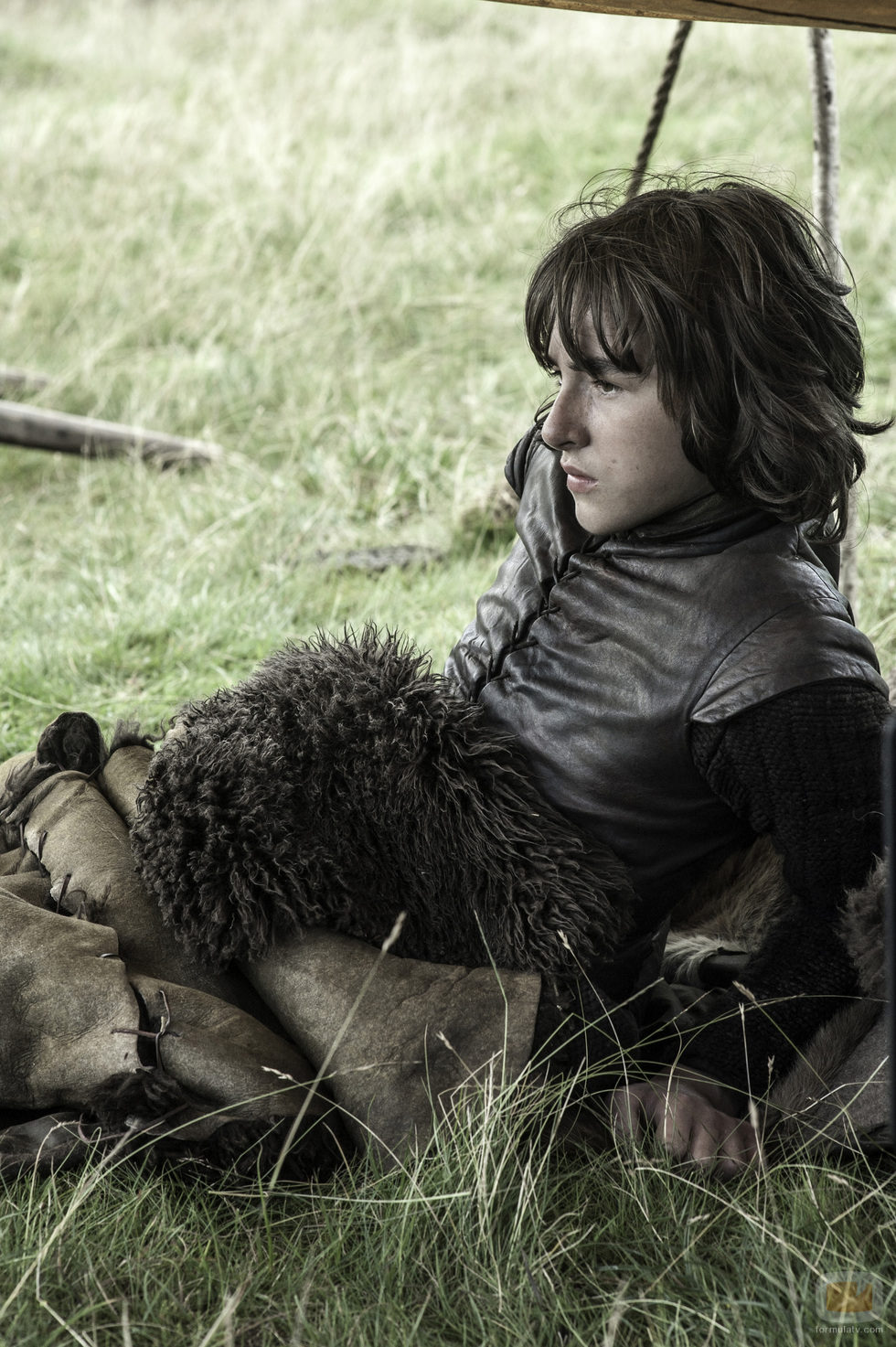 Bran Stark (Isaac Hempstead) en la tercera temporada de 'Juego de tronos'
