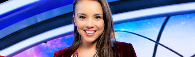 Chenoa en el plató de 'Increíbles. El gran desafío'