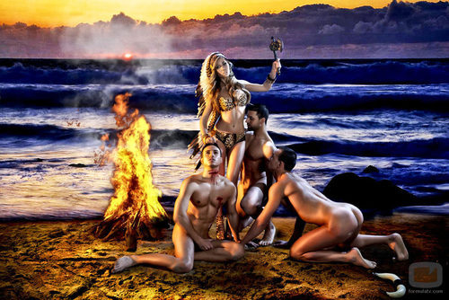 Natalia Rodríguez posa en Interviú