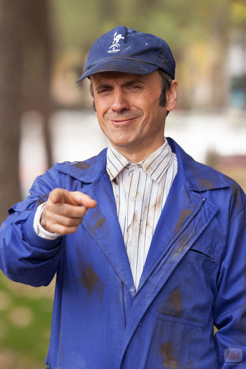 José Mota como Berengario, el tractorista