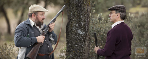 Tomás Rabero en una discusión rural en 'La noche de José Mota'