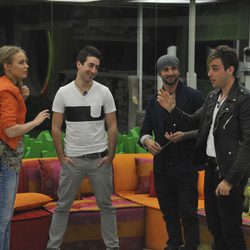 Giuls, Igor, Danny e Iván de 'Gran Hermano catorce'