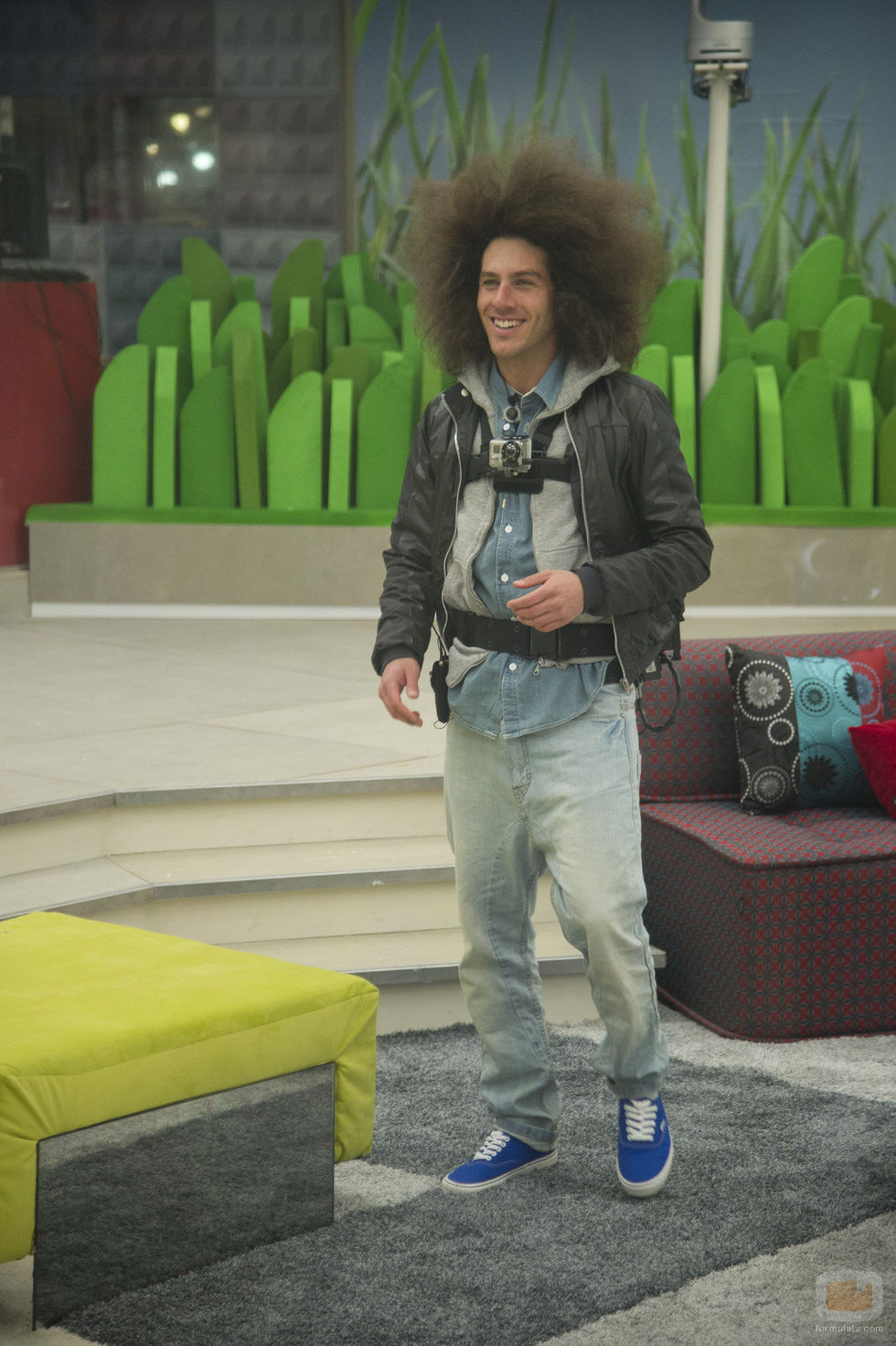 Kristian muestra la casa de 'Gran Hermano catorce'
