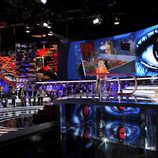 Mercedes Milá en el plató de 'Gran Hermano catorce'