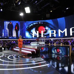 Mercedes Milá durante la primera gala de 'Gran Hermano catorce'