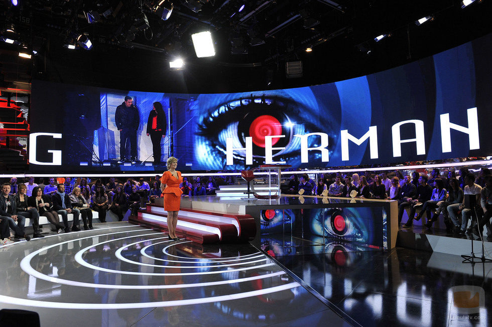 Mercedes Milá durante la primera gala de 'Gran Hermano catorce'