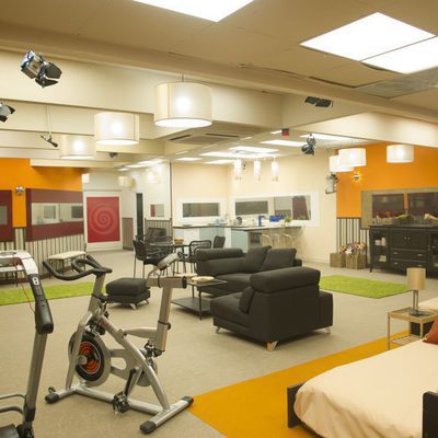 Salón y dormitorio de la segunda casa de 'Gran Hermano catorce'