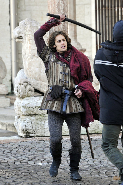 Martín Rivas rueda en Italia la TV Movie 'Romeo y Julieta'