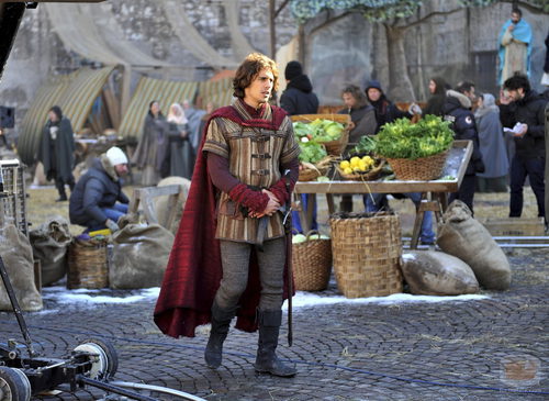 Martín Rivas rodando en Italia la TV Movie 'Romeo y Julieta'