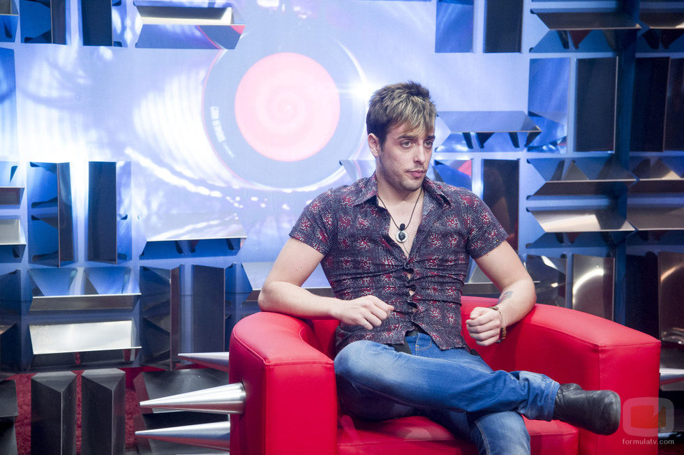 Iván nominando en la segunda gala de 'Gran Hermano catorce'
