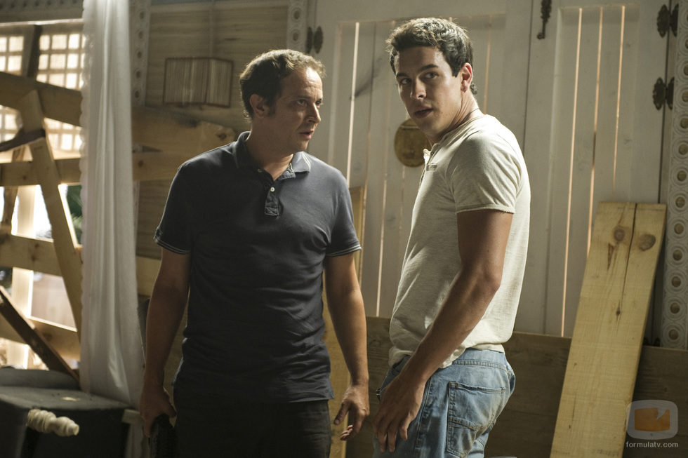 De la Cuadra y Ulises juntos en el final de 'El Barco' 