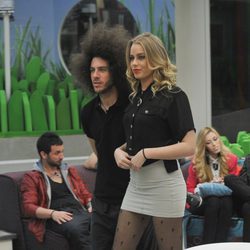 Kristian y Giuls en la tercera gala de 'Gran Hermano catorce'