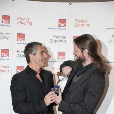 Los actores Jordi Díaz y William Miller