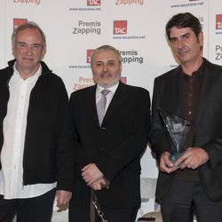 Quique Camín, Xavier Grau y Manel Arranz