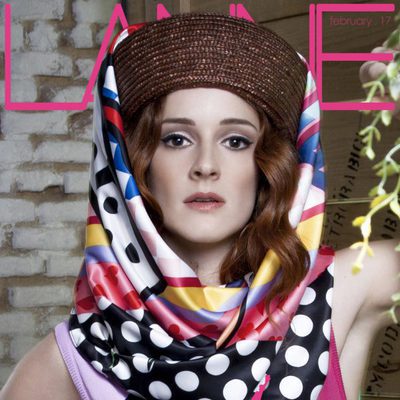 Ana Polvorosa, portada de la revista Lanne