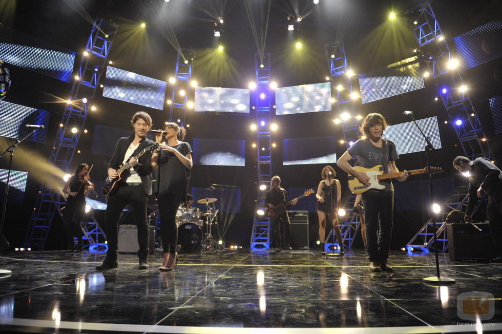 Raquel del Rosario, David Feito y Juan Luis Suárez en 'El Sueño de Morfeo: Destino Eurovisión'