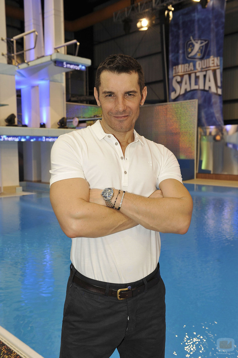 Jesús Vázquez, presentador de '¡Mira quién salta!'