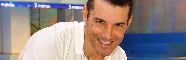 Jesús Vázquez en la piscina de '¡Mira quién salta!'