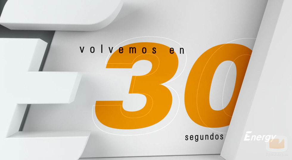 Energy incorpora el "volvemos en..." para marcar los cortes publicitarios