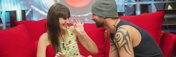 Eva contenta por volver a ver a Danny