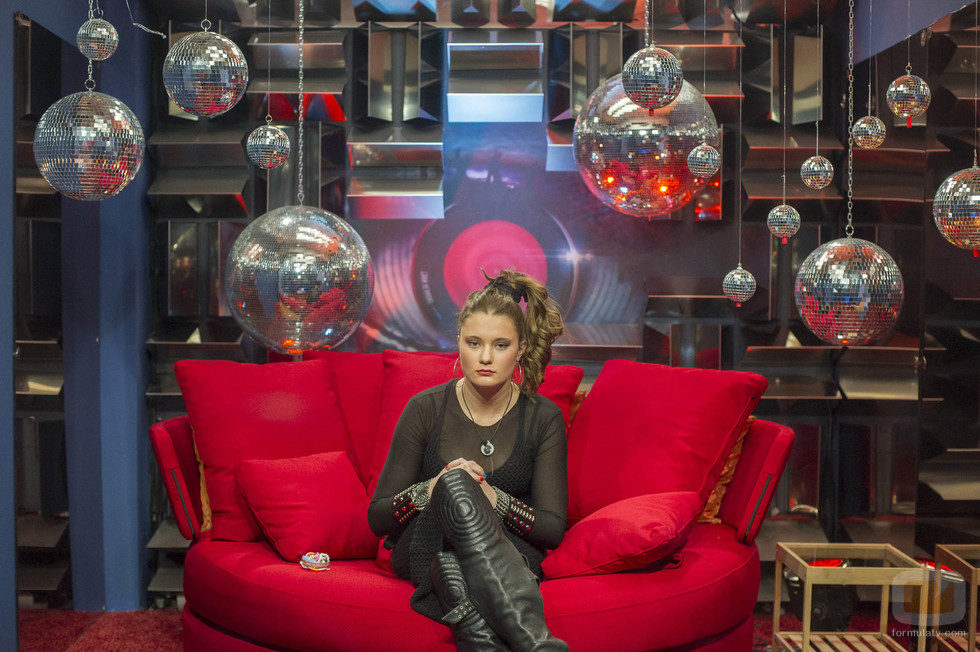 Noelia nominando en la quinta gala de 'Gran Hermano catorce'