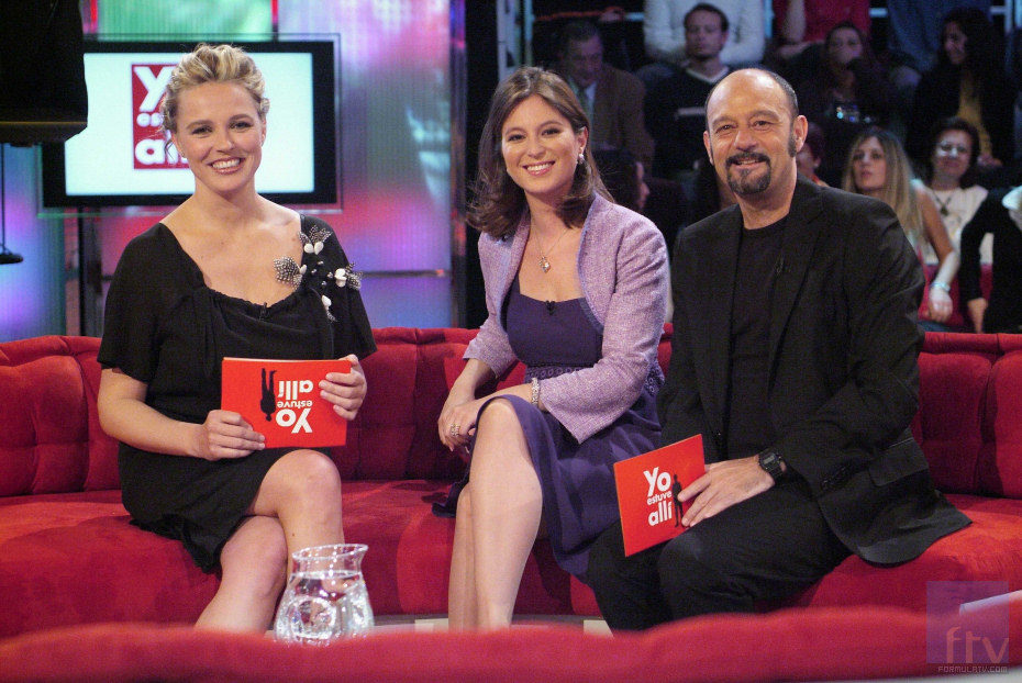 Carolina Ferre, Chábeli Iglesias y Javier Cansado