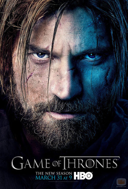 Jaime Lannister en el póster promocional de la tercera temporada de 'Juego de tronos'