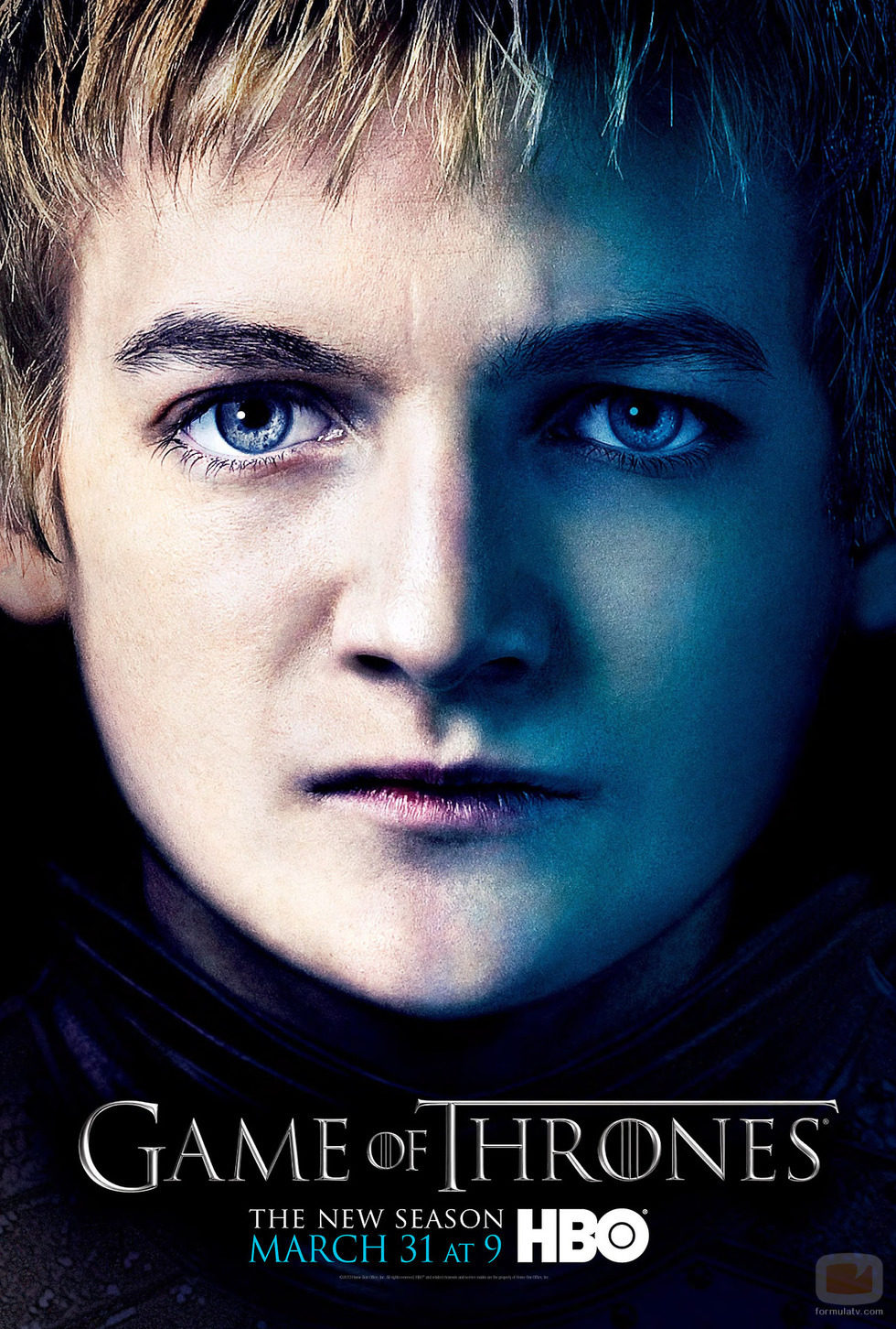Joffrey Lannister en el póster promocional de la tercera temporada de 'Juego de tronos'