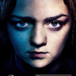 Arya Stark, póster promocional de la tercera temporada de 'Juego de tronos'