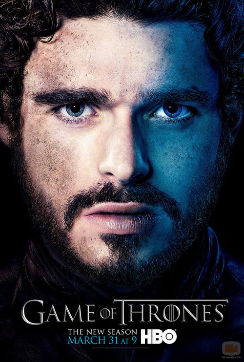 Robb Stark en el póster promocional de la tercera temporada de 'Juego de tronos'