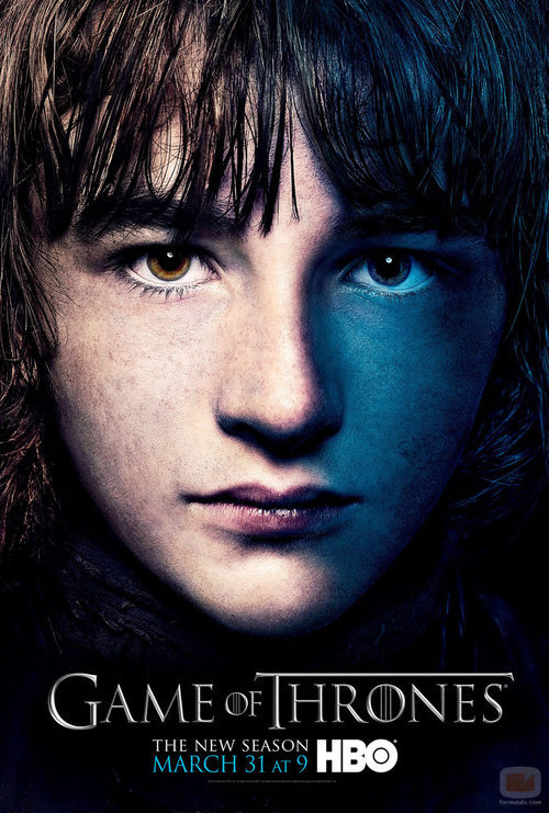 Bran Stark en el póster promocional de la tercera temporada de 'Juego de tronos'