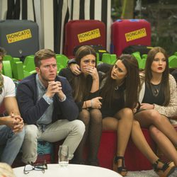 Los concursantes de 'Gran Hermano catorce' impresionados por la expulsión de Danny